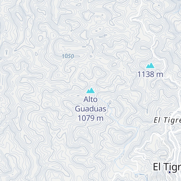 Map of Alto Guaduas