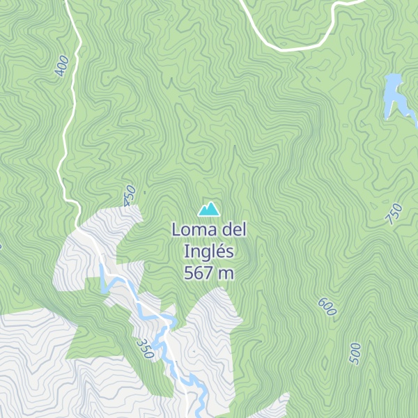Map of Loma del Inglés