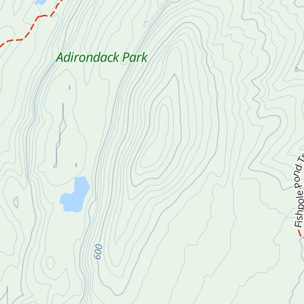 Map of Indian Mountain
