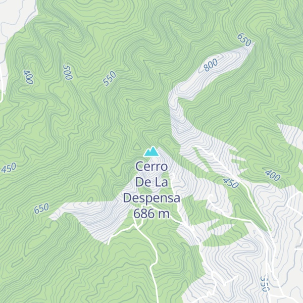 Map of Cerro De La Despensa