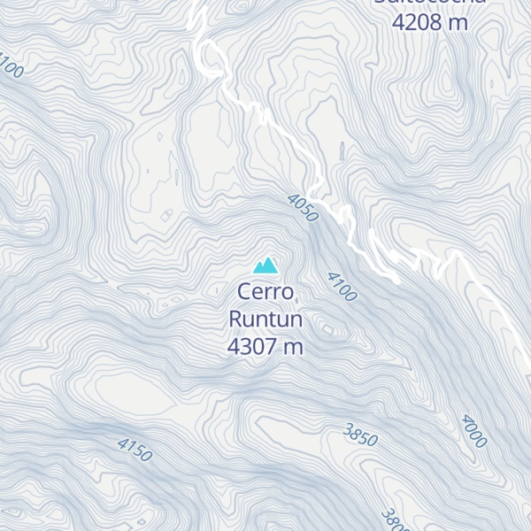 Map of Cerro Runtun