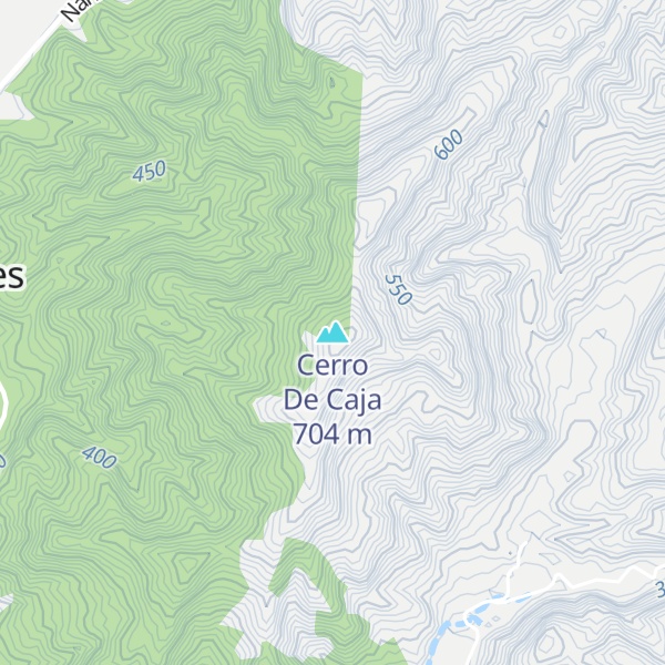 Map of Cerro De Caja