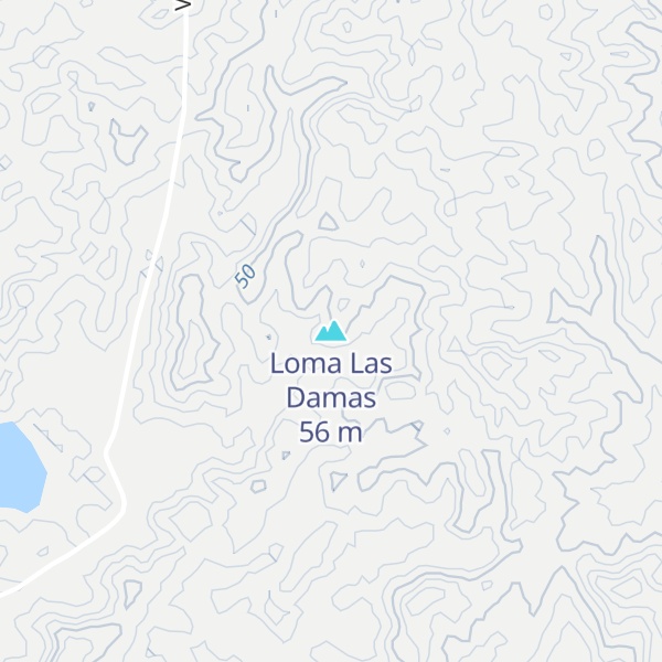 Map of Loma Las Damas