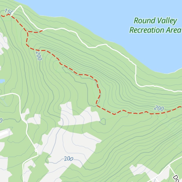 Map of Cushetunk Mountain