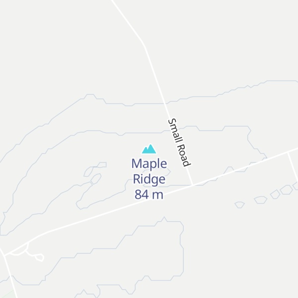 Map of Maple Ridge