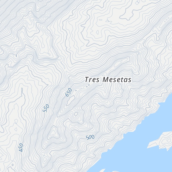 Map of Cerro Vayapie