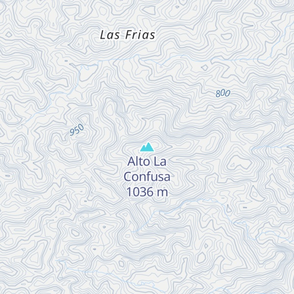 Map of Alto La Confusa