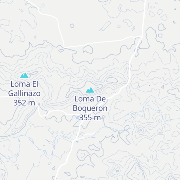Map of Loma De Boqueron