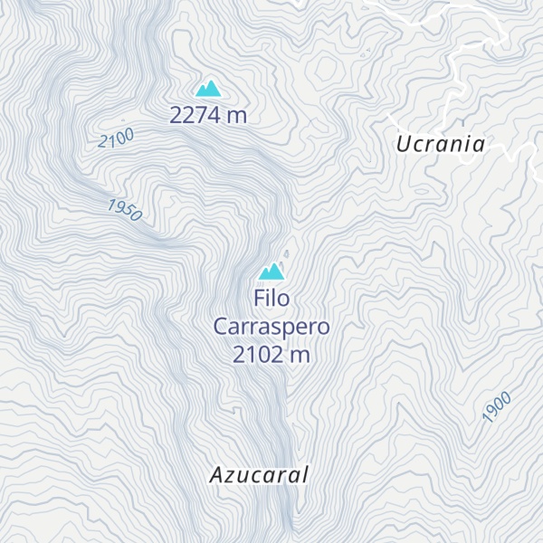 Map of Filo Carraspero