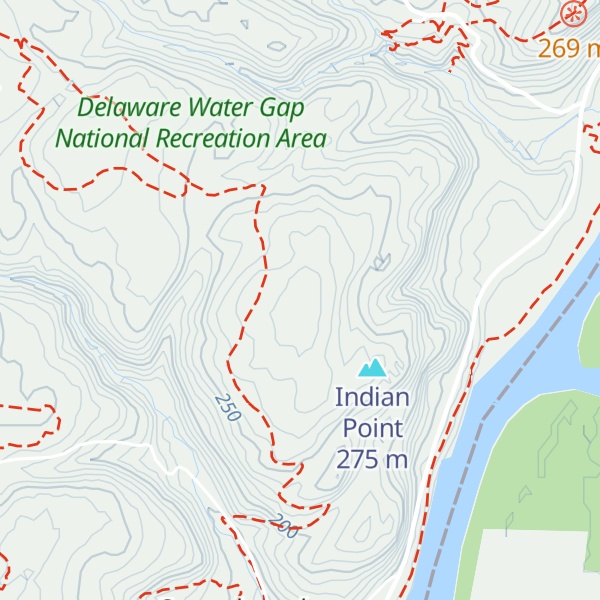 Map of Pow Wow Hill
