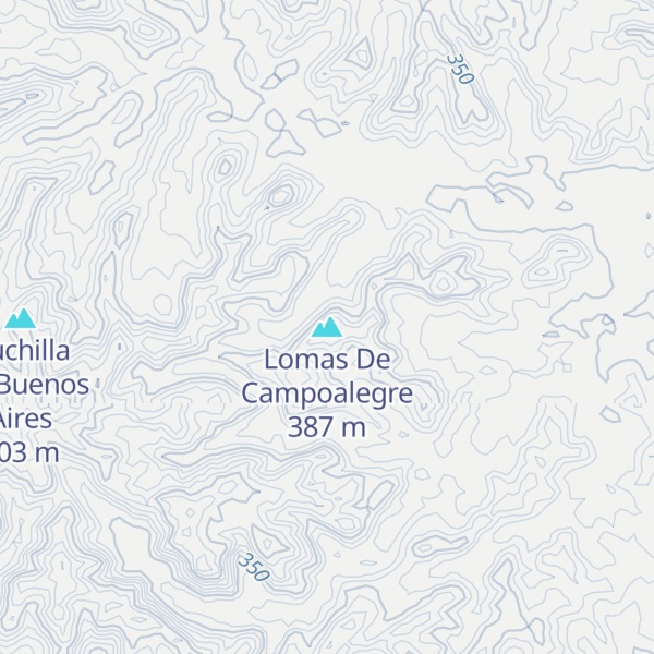 Map of Lomas De Campoalegre