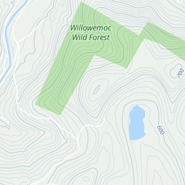 Map of Burnt Hill