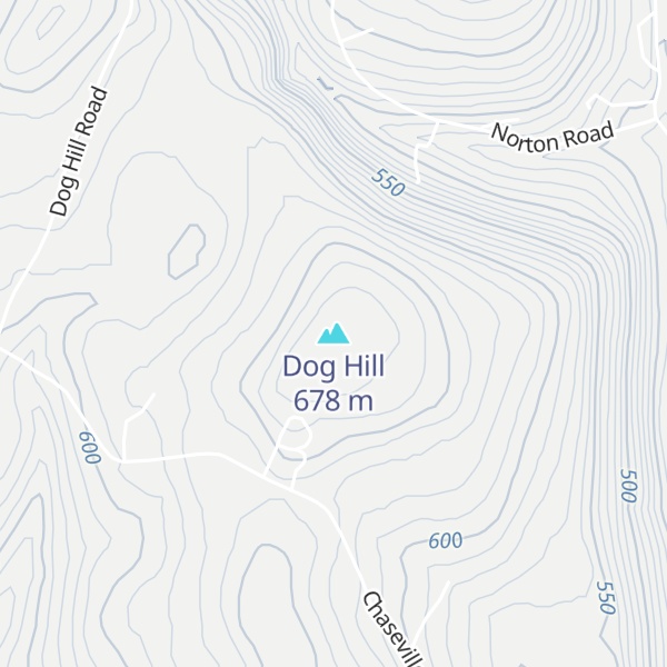 Map of Dog Hill