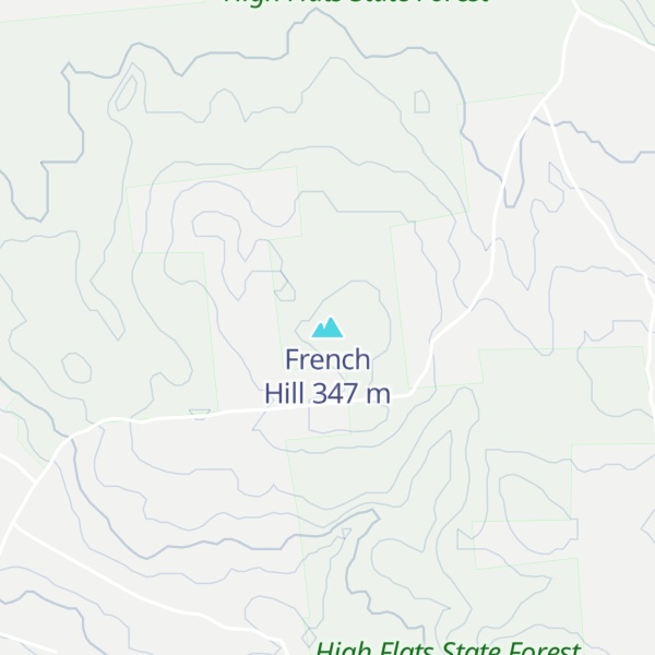 Map of French Hill