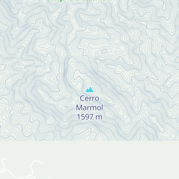 Map of Cerro Marmol