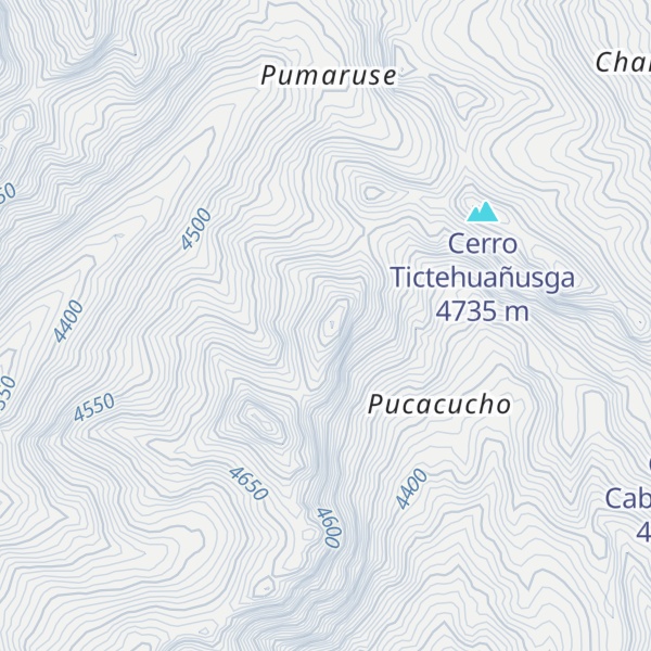 Map of Cerro Rodeocucho