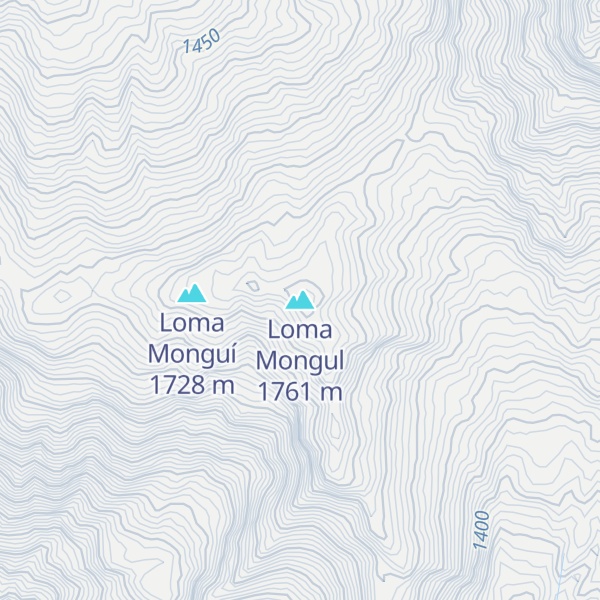 Map of Loma Mongul