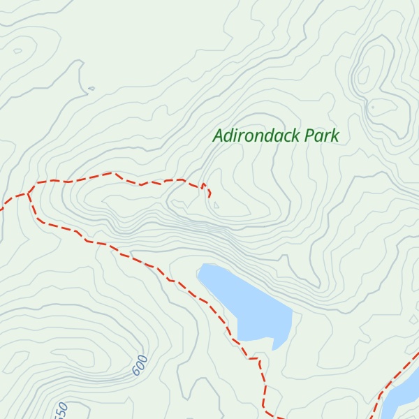 Map of Cat Mountain