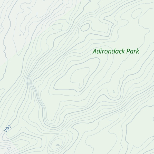 Map of Ice Cave Mountain