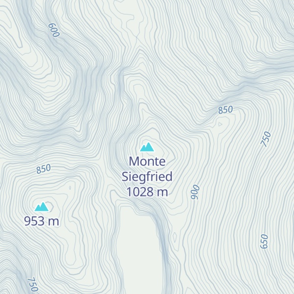 Map of Monte Siegfried