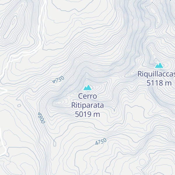 Map of Cerro Ritiparata