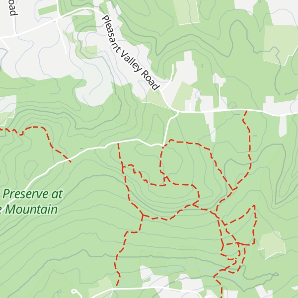 Map of Baldpate Mountain