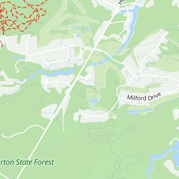 Map of Stone Mountain