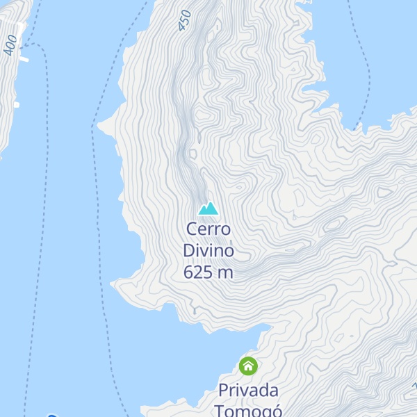 Map of Cerro Divino