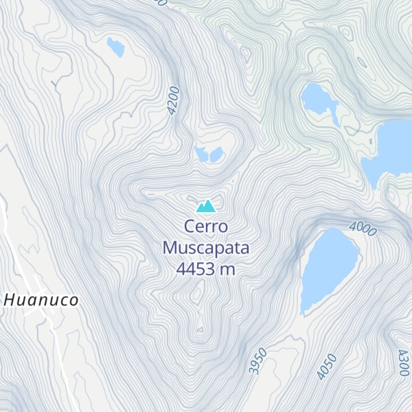 Map of Cerro Muscapata