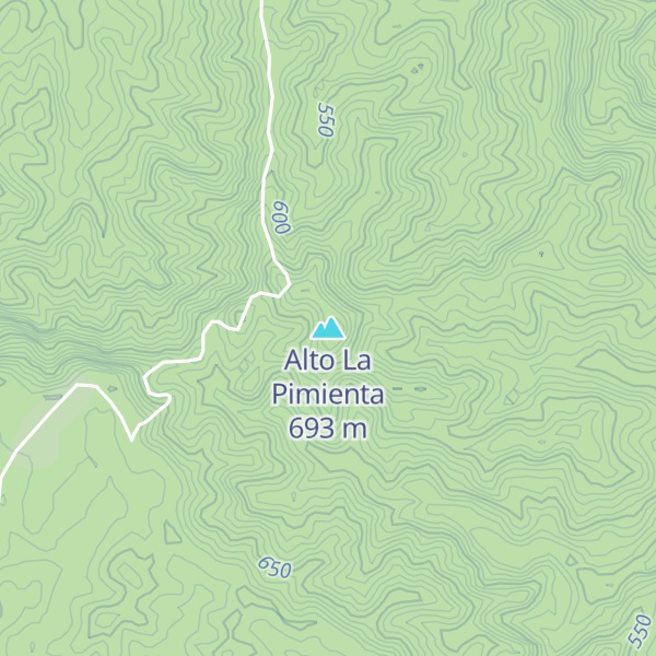Map of Alto La Pimienta