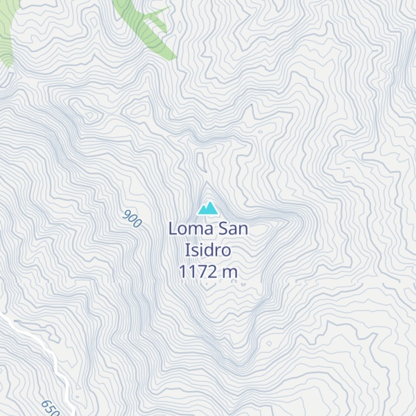 Map of Loma San Isidro