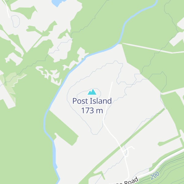 Map of Post Island