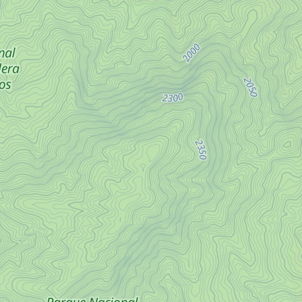 Map of Cerro Bombás