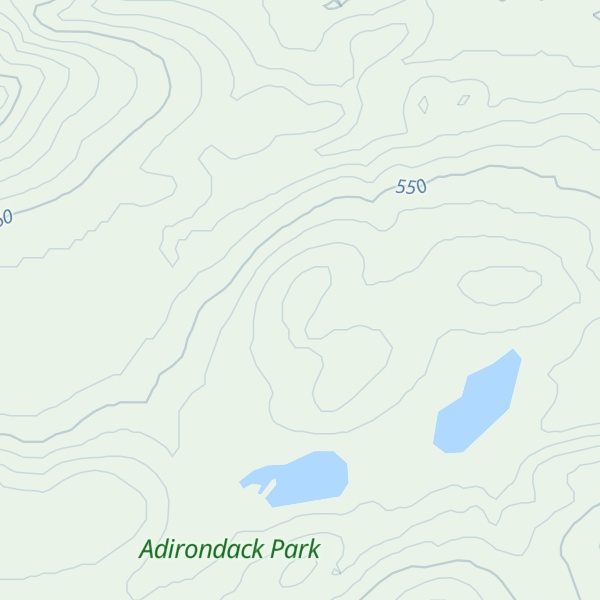 Map of Greenfield Mountain