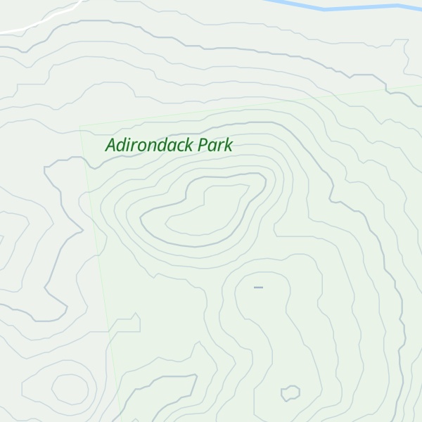 Map of Buck Mountain