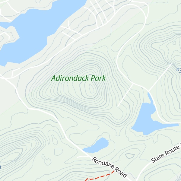 Map of Bottle Mountain