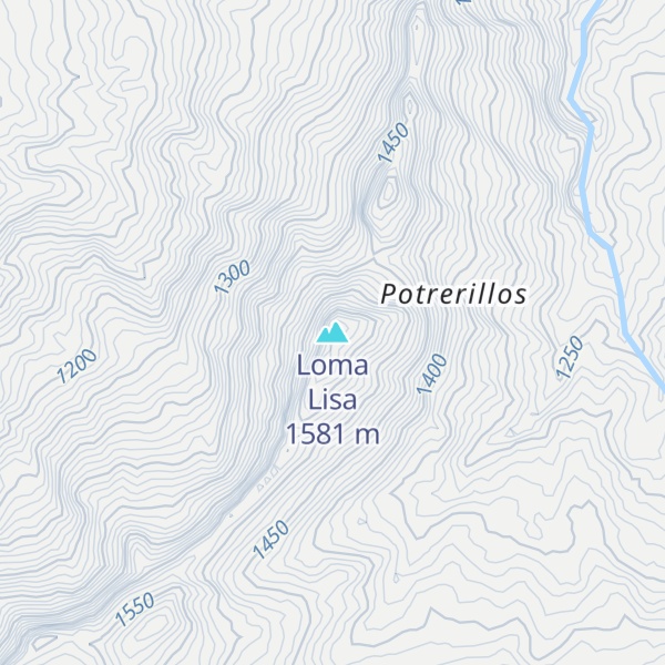 Map of Loma Lisa
