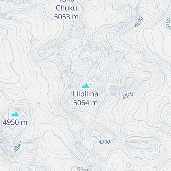 Map of Llipllina
