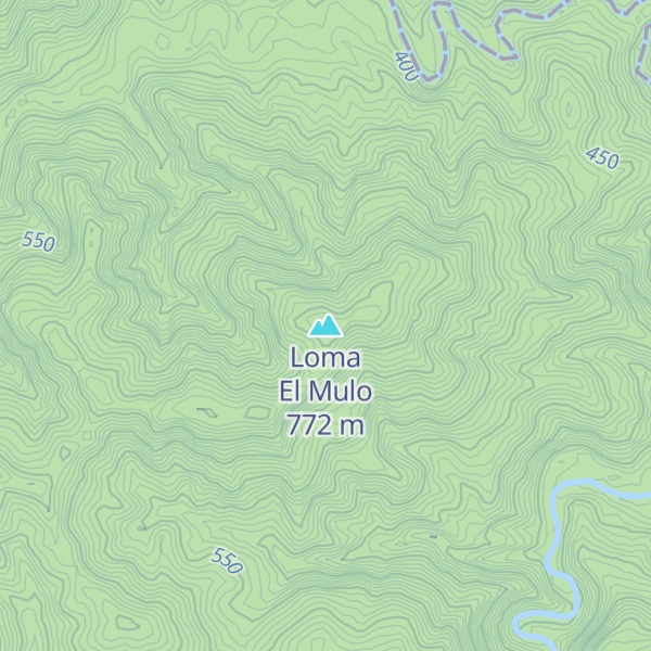 Map of Loma El Mulo