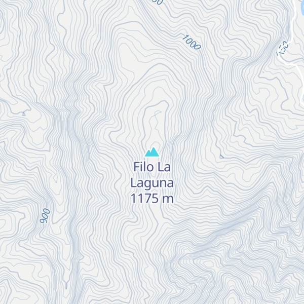 Map of Filo La Laguna