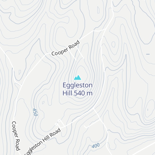 Map of Eggleston Hill