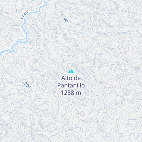 Map of Alto de Pantanillo