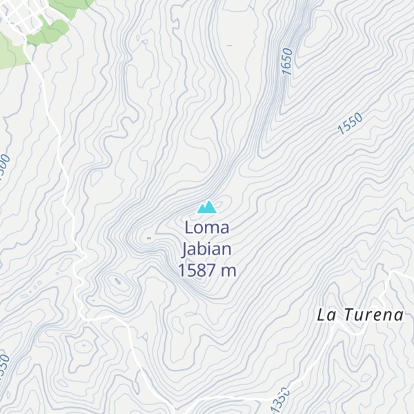 Map of Loma Jabian