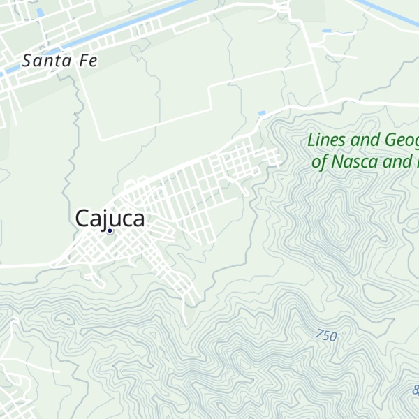 Map of El Telar
