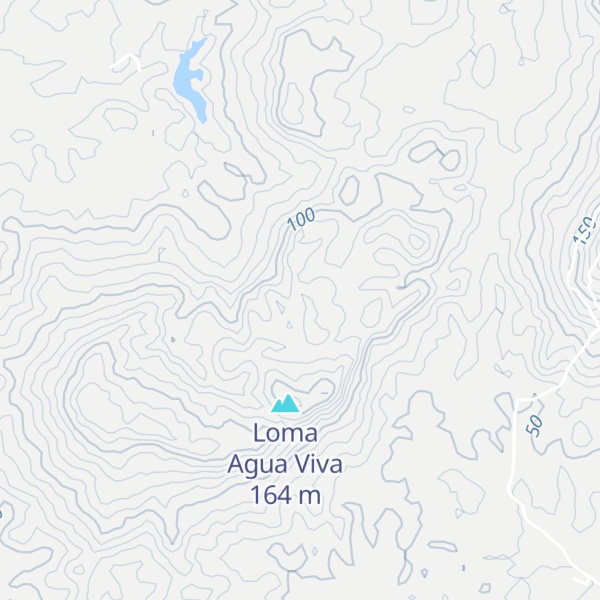 Map of Loma Aguaviva