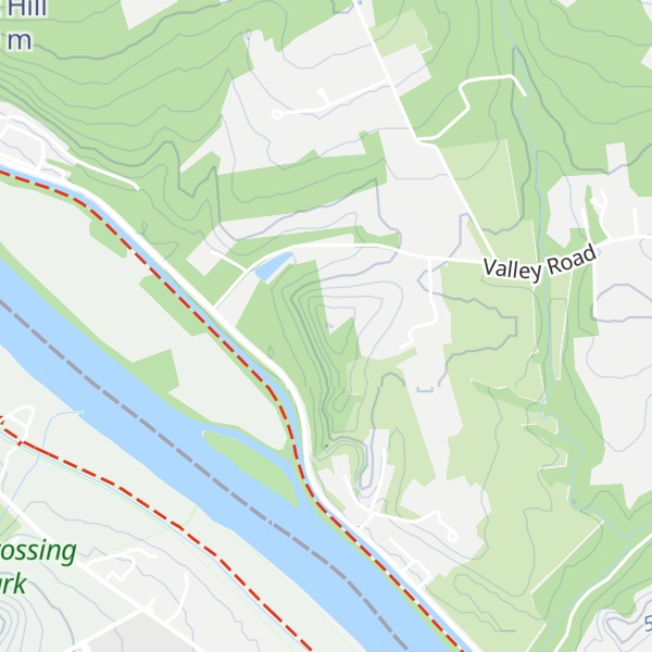 Map of Belle Mountain