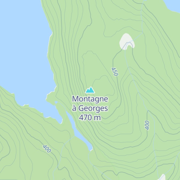 Map of Montagne à Georges
