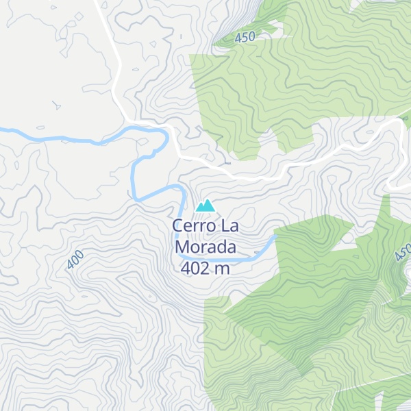 Map of Cerro La Morada