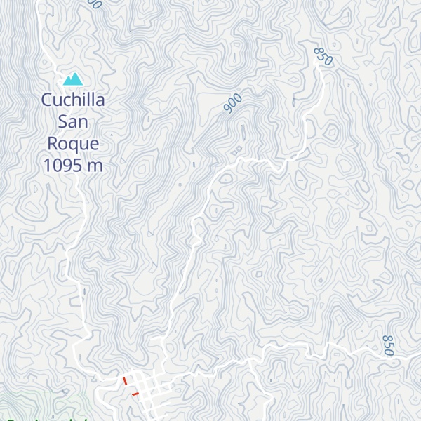 Map of Alto El Rayo