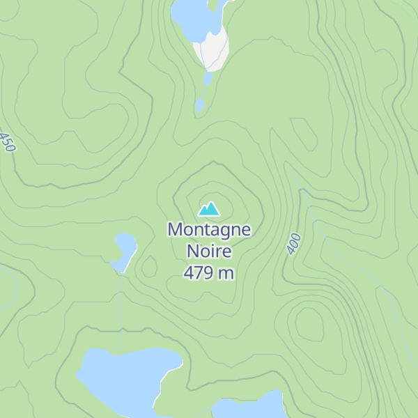 Map of Montagne Noire